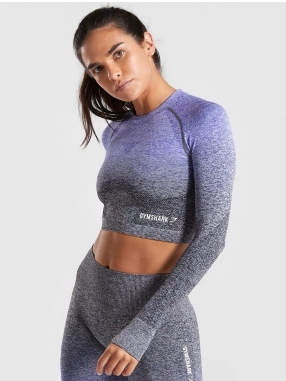 Gymshark Ombré Seamless Crop Top/ Size Small